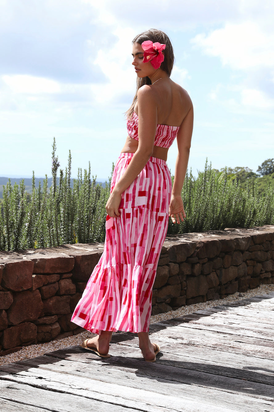 Platonic Crop Top Pink