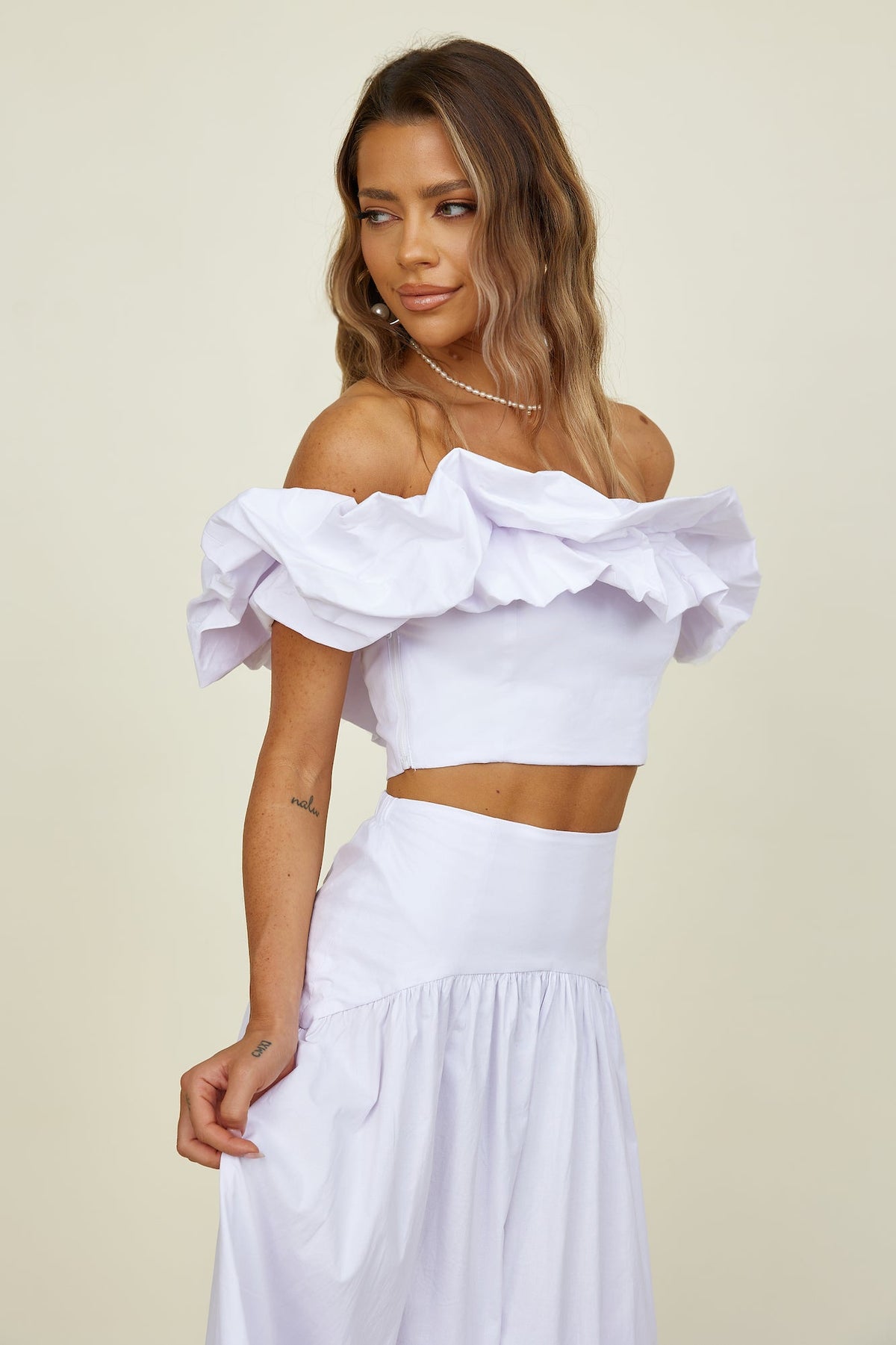 SEVEN WONDERS Savannah Top White