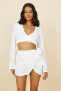 Holiday Feels Top White